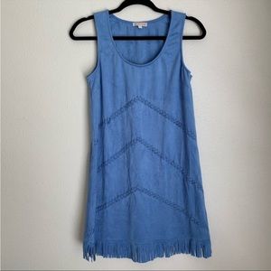 🎉 BOGO free 🎉 Suede with fringe dress